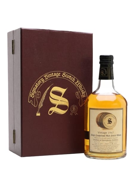 Springbank 1967 32 Year Old Cask #1946 Signatory 700ml bottle - Scotch Whisky whisky
