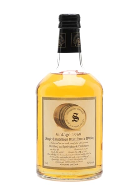Springbank 1969 30 Year Old Cask #1686 Signatory 700ml bottle - Scotch Whisky whisky