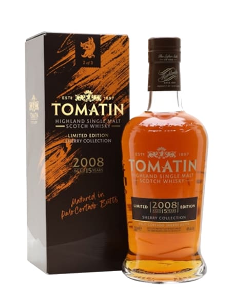 Tomatin 2008 15 Year Old Palo Cortado Edition 700ml bottle - Scotch Whisky whisky