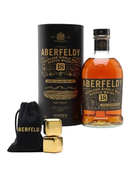 aberfeldy 18 year old napa valley red wine cask 700ml bottle - Scotch Whisky whisky