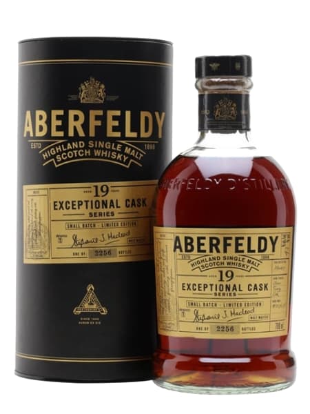 aberfeldy 19 year old sherry finish exceptional cask series 700ml bottle - Scotch Whisky whisky