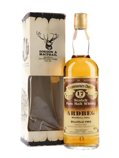 Ardbeg 1965 17 Year Old - Connoisseurs Choice (Gordon and MacPhail) ml bottle - Scotch Whisky whisky