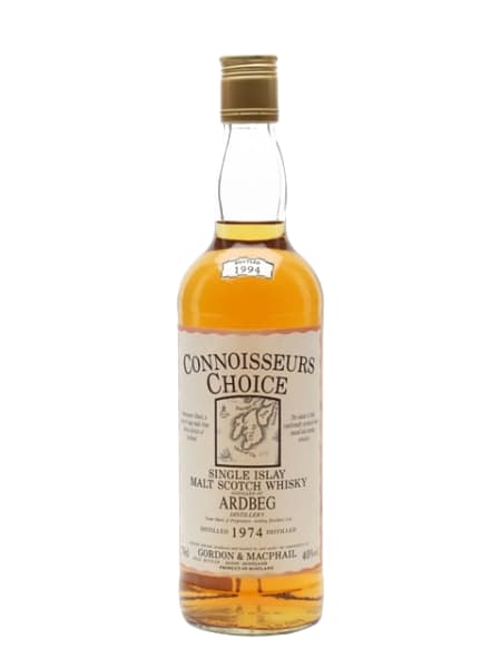 ardbeg 1974 map label bot.1994 700ml bottle - Scotch Whisky whisky
