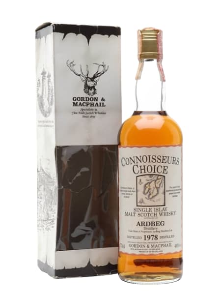 Ardbeg 1978 (Bottled 1990s) Map Label - Connoisseurs Choice (Gordon and MacPhail) ml bottle - Scotch Whisky whisky
