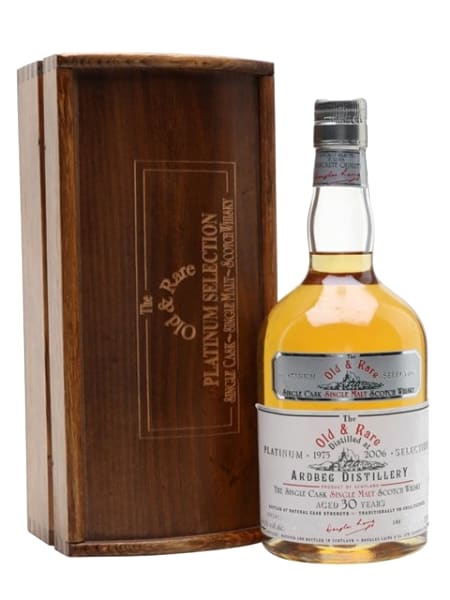 Ardbeg 30 Year Old 1975 - Old & Rare Platinum 700ml bottle - Scotch Whisky whisky