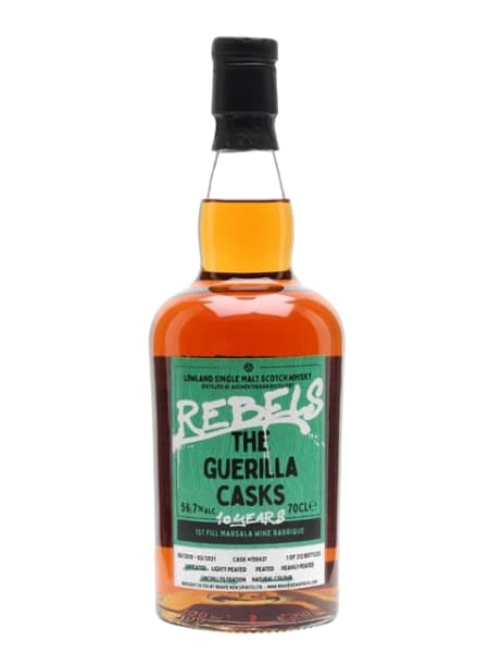 Auchentoshan 10 Year Oldmarsala Cask - The Guerilla Casks (Brave New Spirits) 700ml bottle - Scotch Whisky whisky