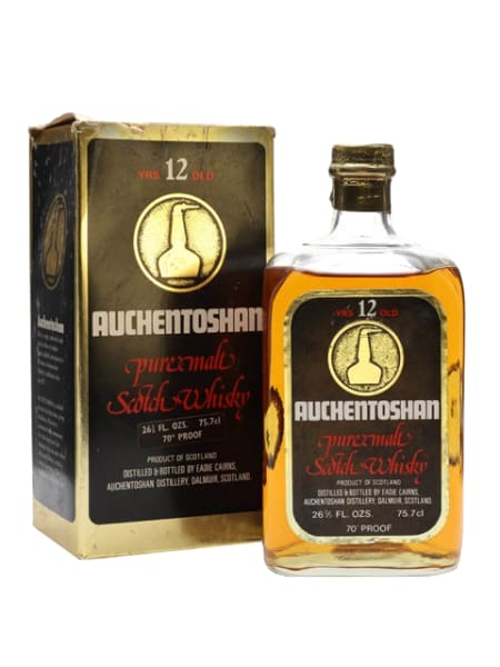 auchentoshan 12 year old bot.1970s ml bottle - Scotch Whisky whisky
