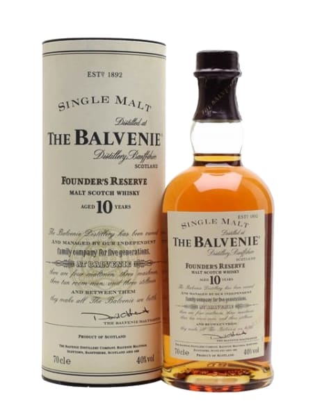 Balvenie Founder's Reserve 10 Year Old 700ml bottle - Scotch Whisky whisky