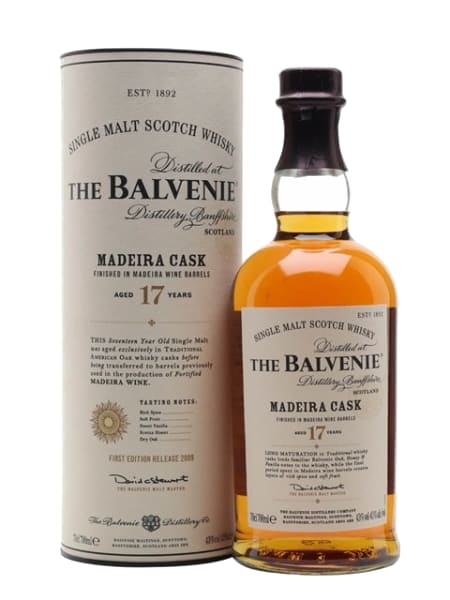 Balvenie 17 Year Old Madeira Cask 700ml bottle - Scotch Whisky whisky