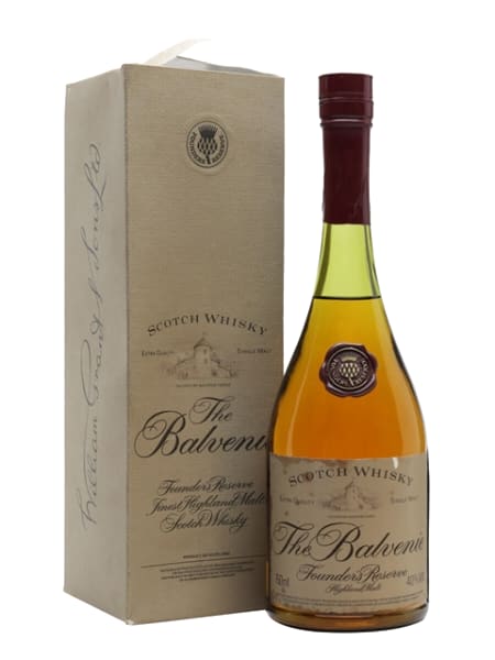 Balvenie Founder's Reserve - 1980s ml bottle - Scotch Whisky whisky