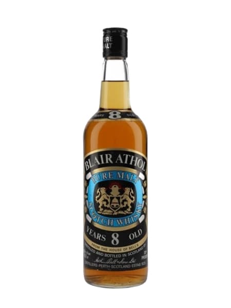 blair athol 8 year old bot.1970s ml bottle - Scotch Whisky whisky