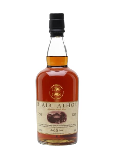 blair athol 18 year old bicentenary sherry cask 700ml bottle - Scotch Whisky whisky