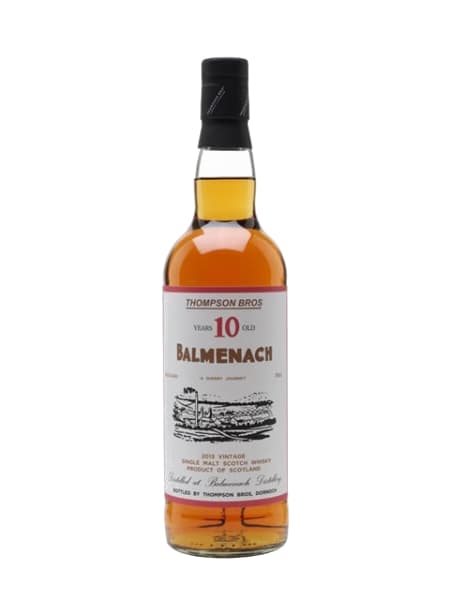 balmenach 2013 10 year old thompson bros 700ml bottle - Scotch Whisky whisky