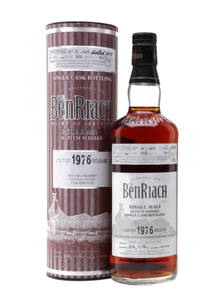 benriach 1976 34 year old sherry cask #6942 700ml bottle - Scotch Whisky whisky