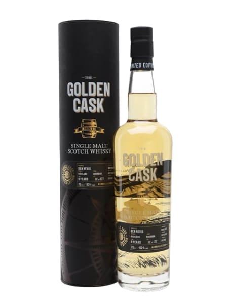 ben nevis 2012 9 year old golden cask house of macduff 700ml bottle - Scotch Whisky whisky