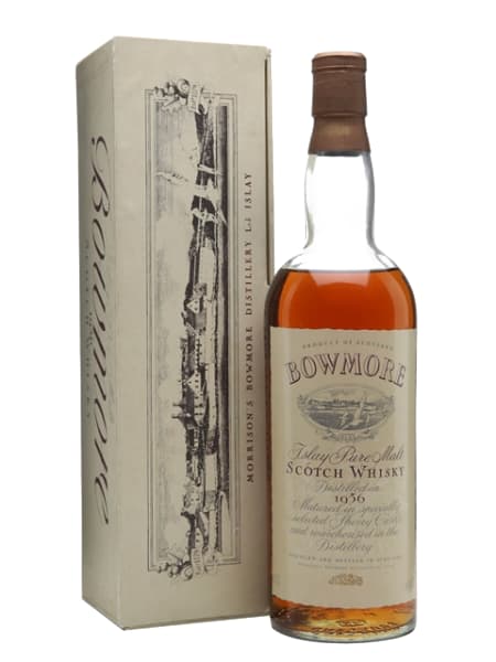 Bowmore 1956 Vintage Label - 1980s ml bottle - Scotch Whisky whisky