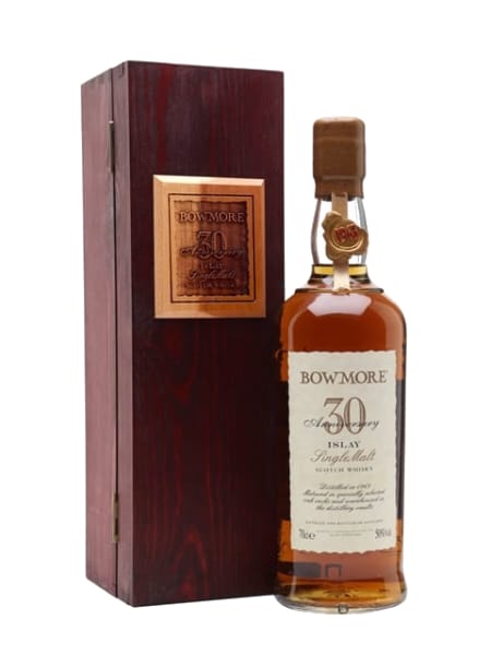 bowmore 1963 30 year old 30th anniversary 700ml bottle - Scotch Whisky whisky