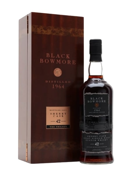 black bowmore 1964 42 year old the trilogy ml bottle - Scotch Whisky whisky