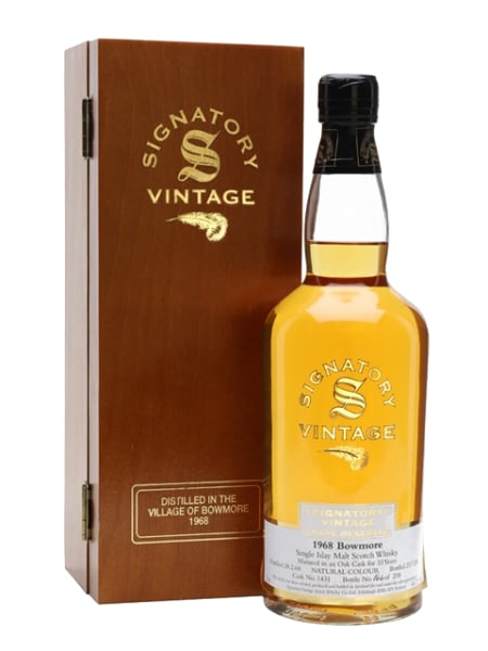 Bowmore 33 Year Old 1968 Rare Reserve (cask 1431) - Signatory 700ml bottle - Scotch Whisky whisky