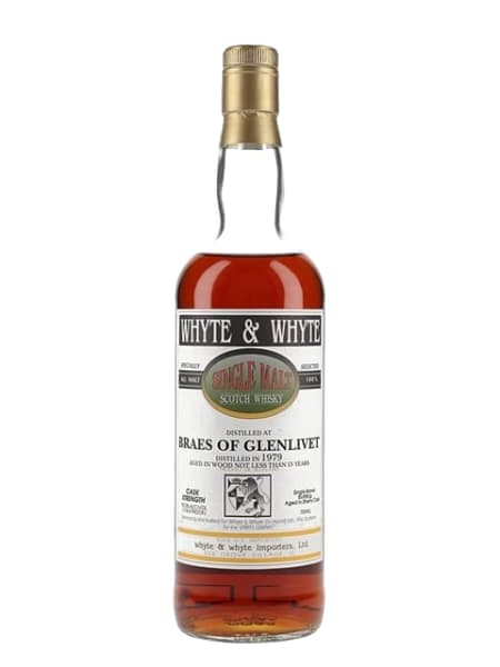 Braes Of Glenlivet 15 Year Old 1979 Sherry Cask (Whyte & Whyte) ml bottle - Scotch Whisky whisky