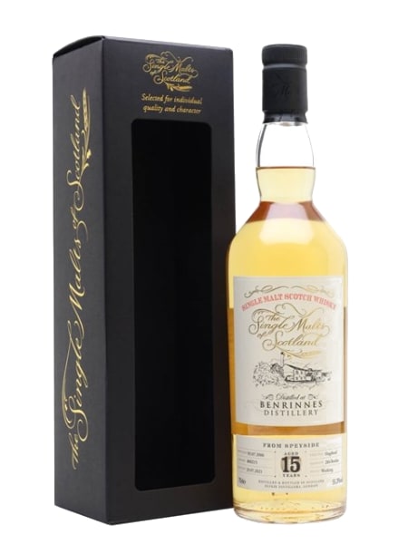 Benrinnes 15 Year Old 2006 - The Single Malts of Scotland 700ml bottle - Scotch Whisky whisky
