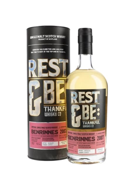 Benrinnes 11 Year Old 2007 (cask 304259) - Rest & Be Thankful 700ml bottle - Scotch Whisky whisky