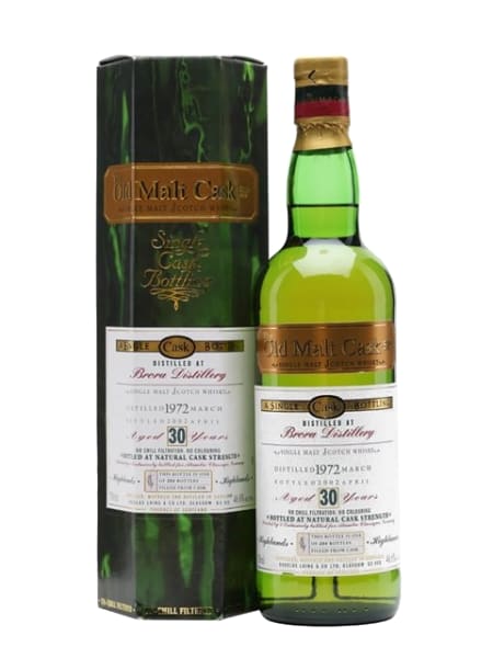 Brora 30 Year Old 1972 - Old Malt Cask (Douglas Laing) 700ml bottle - Scotch Whisky whisky