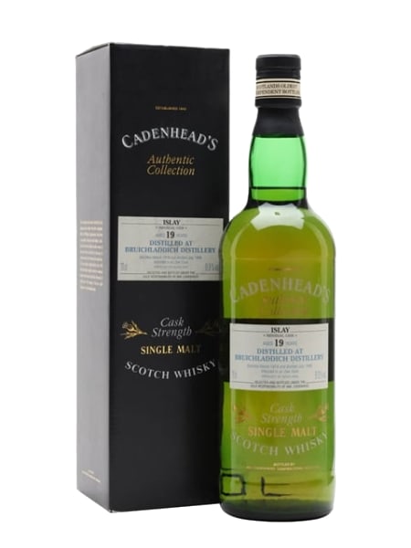 bruichladdich 1979 19 year old bot.1998 cadenhead's 700ml bottle - Scotch Whisky whisky