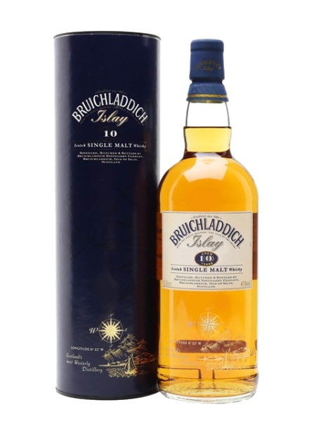 bruichladdich 10 year old bot.1990s 1000ml bottle - Scotch Whisky whisky