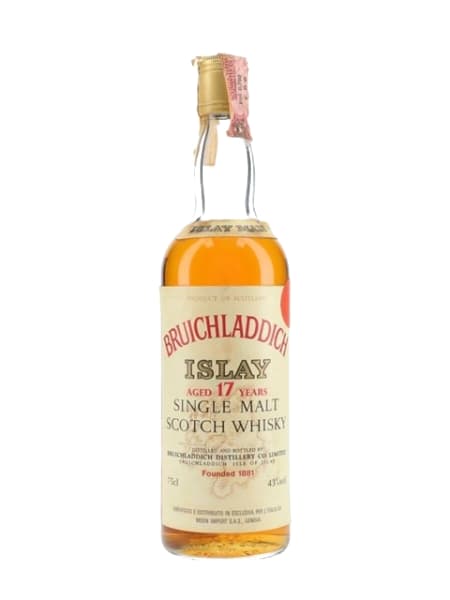 Bruichladdich 17 Year Old 1964 - 1980s ml bottle - Scotch Whisky whisky
