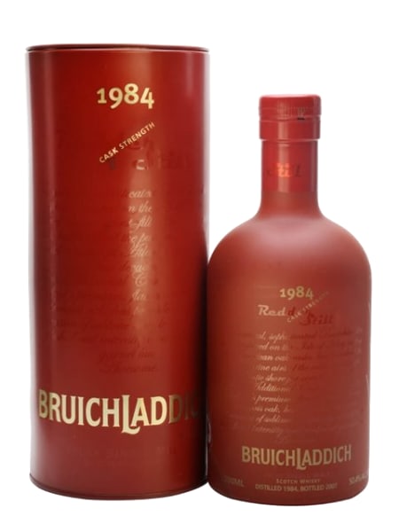 Bruichladdich 1984 22 Year Old - Redder Still Signed By Jim McEwan 700ml bottle - Scotch Whisky whisky