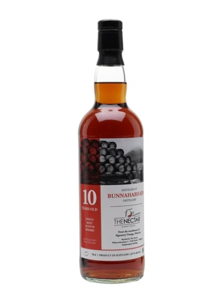 Bunnahabhain 10 Year Old 2010 - The Nectar Of The Daily Drams 700ml bottle - Scotch Whisky whisky
