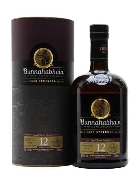bunnahabhain 12 year old cask strength 2023 release 700ml bottle - Scotch Whisky whisky