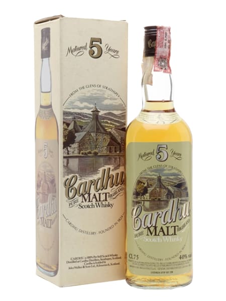Cardhu 5 Year Old - 1980s ml bottle - Scotch Whisky whisky