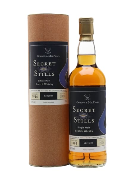 Secret Stills No: 2.1 (Cragganmore) 1966 Sherry Cask (Gordon & MacPhail) 700ml bottle - Scotch Whisky whisky