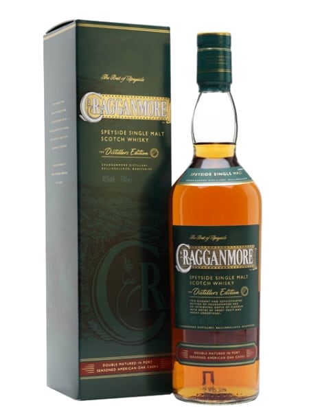 Cragganmore (bottled 2022) Port Wood Finish - Distillers Edition 700ml bottle - Scotch Whisky whisky