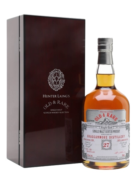 cragganmore 1995 27 year old old and rare 700ml bottle - Scotch Whisky whisky