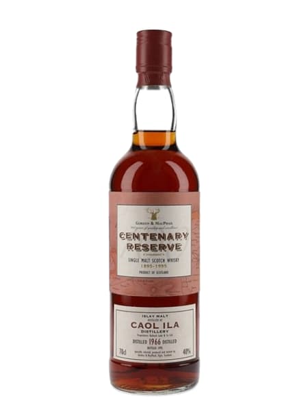 Caol Ila 29 Year Old 1966 Sherry Cask - Centenary Reserve (Gordon & MacPhail) 700ml bottle - Scotch Whisky whisky