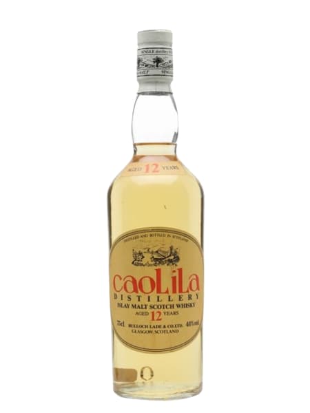 Caol Ila 12 Year Old - 1980s ml bottle - Scotch Whisky whisky