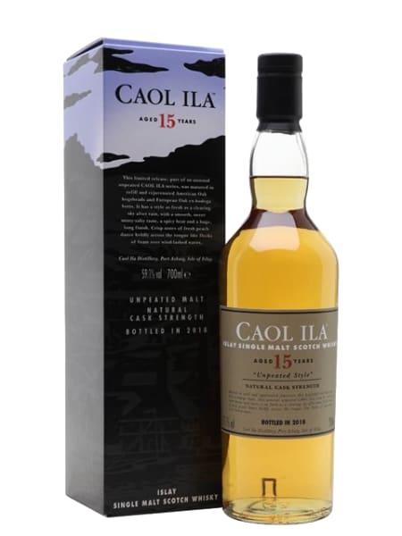 Caol Ila Unpeated 15 Year Old (Special Release 2018) 700ml bottle - Scotch Whisky whisky