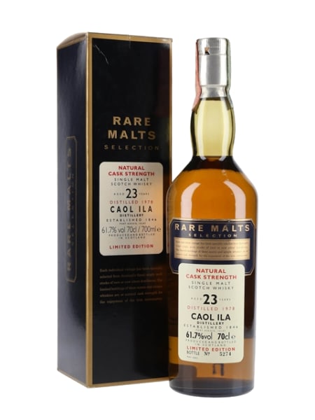 caol ila 1978 23 year old rare malts 700ml bottle - Scotch Whisky whisky