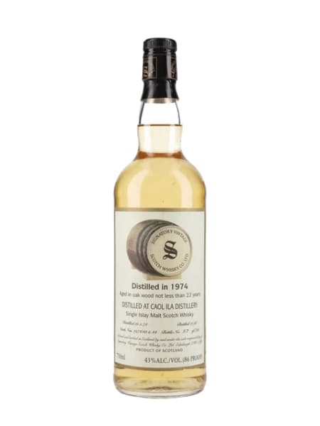 Caol Ila 1974 22 Year Old - (Signatory) ml bottle - Scotch Whisky whisky