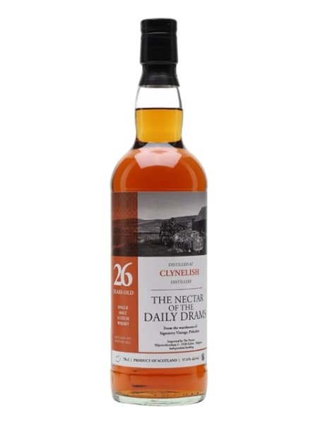 clynelish 1995 26 year old the nectar of the daily drams 700ml bottle - Scotch Whisky whisky