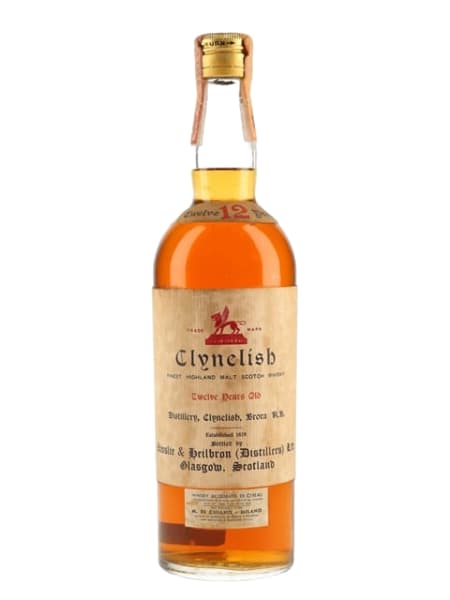 clynelish 12 year old bot.1960s ml bottle - Scotch Whisky whisky