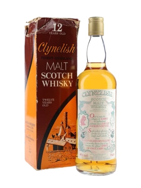 clynelish 12 year old spirit of free embo bot.1988 ml bottle - Scotch Whisky whisky