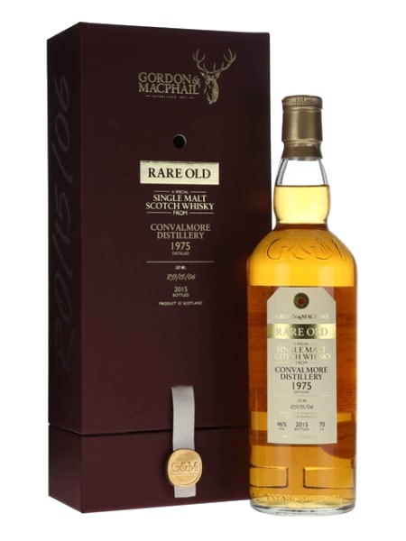 Convalmore 39 Year Old 1975 - Rare Old (Gordon and MacPhail) 700ml bottle - Scotch Whisky whisky