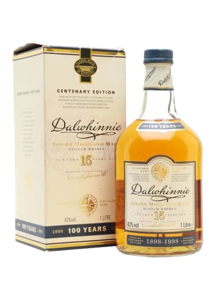 Dalwhinnie 15 Year Old Centenary 700ml bottle - Scotch Whisky whisky