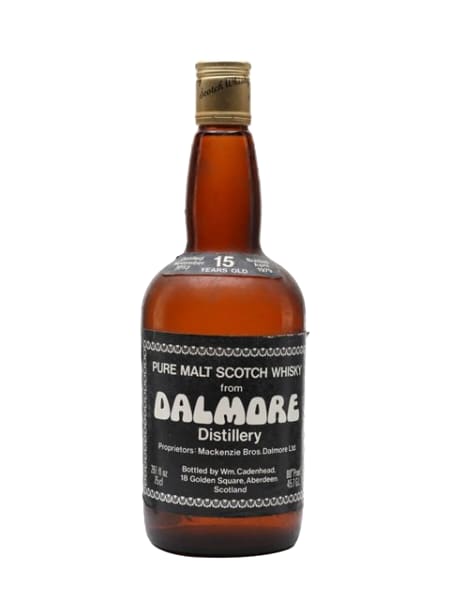 Dalmore 15 Year Old 1963 (Cadenhead's) ml bottle - Scotch Whisky whisky