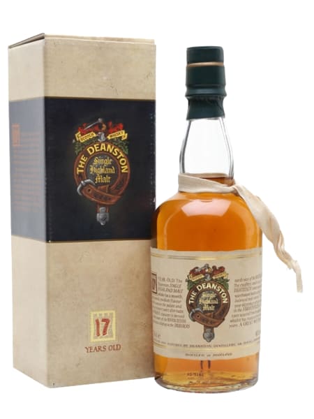 deanston 17 year old bot.1990s 700ml bottle - Scotch Whisky whisky