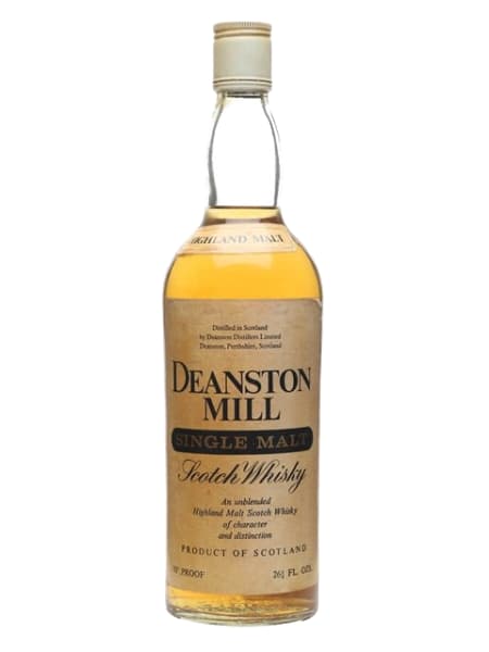 Deanston Mill - 1970s 700ml bottle - Scotch Whisky whisky